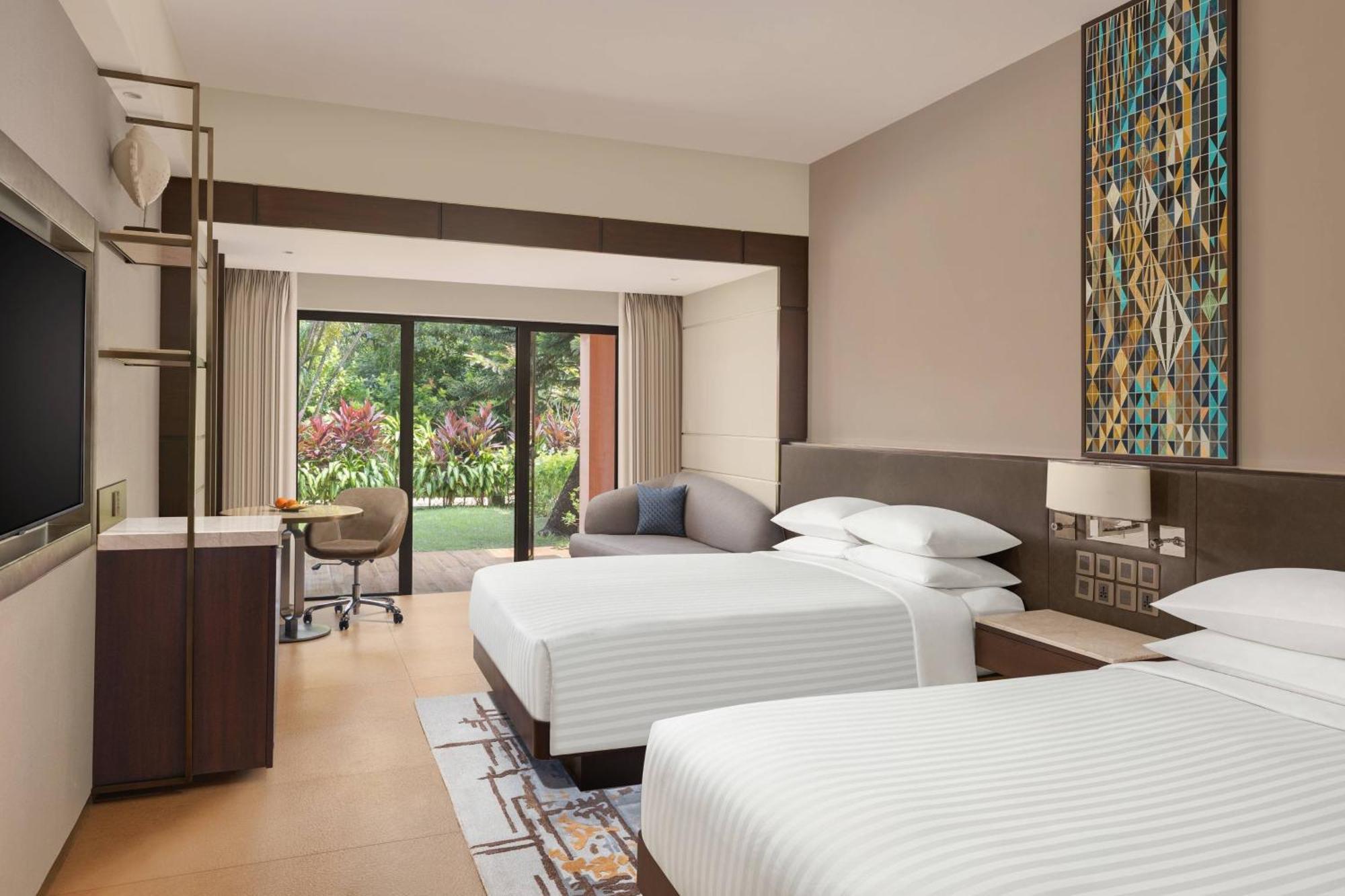 กัว แมริออท รีสอร์ต แอนด์ สปา Hotel ปณชี ภายนอก รูปภาพ